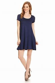 Image result for Navy Blue Tunic Dress