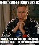 Image result for Thank You Sweet Baby Jesus Meme