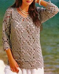 Image result for Crochet Tunic Pattern Free