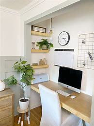 Image result for Narrow Small Space Home Office