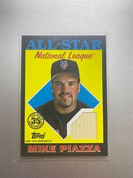 Image result for Topps Mike Piazza All-Star Rookie