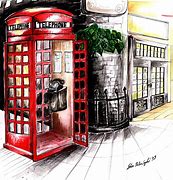 Image result for Phone Booth Art Print