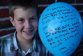 Image result for Balloon Release Memorial Invitation