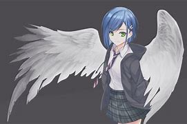 Image result for Anime Girl with Wings