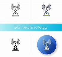 Image result for 5G Cell Tower Icon