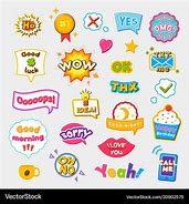 Image result for Phrases Stickers