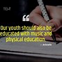 Image result for Physical Education Short Quotes