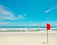 Image result for Red Beach Flag
