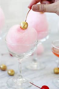 Image result for Pink Cotton Candy On Champagne