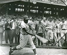 Image result for Jackie Robinson Stance At-Bat