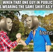 Image result for Guy Gifting Same Shirt to Himself Meme