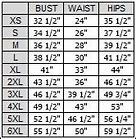 Image result for Clothing Size Chart USA