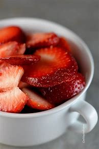 Image result for Macerated Strawberries Desert