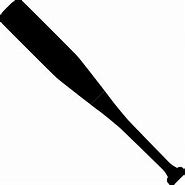 Image result for Baseball Bat Silhouette