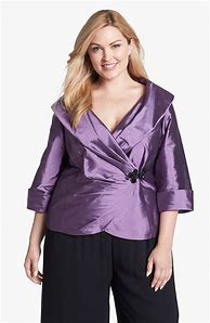 Image result for Wrap around Tops Plus Size