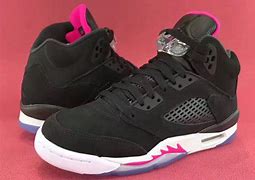 Image result for Jordan Retro 5 Pink