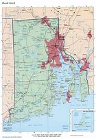 Image result for Rhode Island New York Map