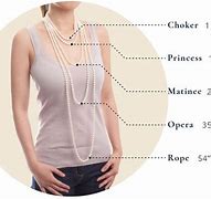 Image result for Pearl Necklace Lengths