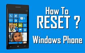 Image result for How to Wipe a Microsoft Phone