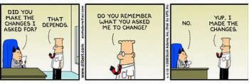 Image result for Dilbert Change Management Cartoons