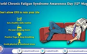 Image result for Chronic Fatigue Syndrome Day