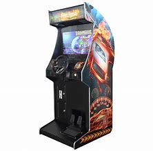 Image result for Stand Up Driving Arcade Game