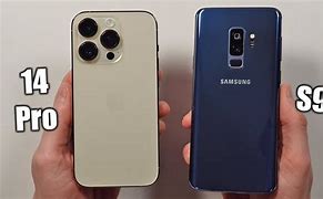 Image result for iPhone 14 vs Samsung S9