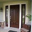Image result for Brown Wood Front Door