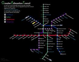 Image result for Edmonton Transit Map