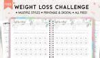 Image result for Weight Loss Challenge Printable