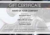 Image result for Mechanic Gift Certificate Template