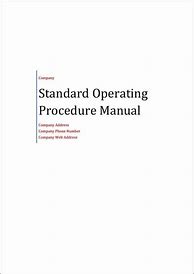 Image result for Common Operating Manual