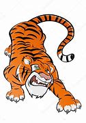 Image result for Scary Tiger Cartoon