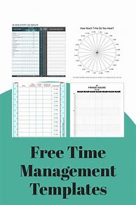 Image result for Time Management Printable PDF
