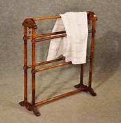 Image result for Antique Towel Rack Free Standing