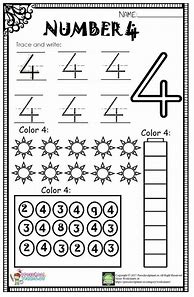 Image result for 4 Worksheets for Kids