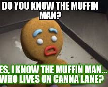 Image result for Do You Know the Muffin Man Meme