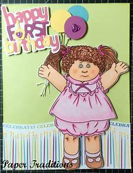 Image result for Cabbage Patch Cards
