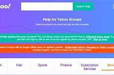 Image result for Yahoo! Groups