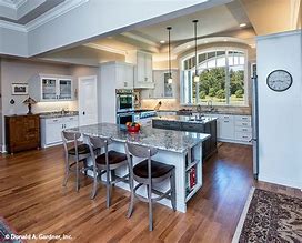 Image result for House Plans with Big Windows Kitchen in the Front