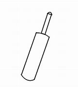 Image result for Cricket Bat Sketch in Black and White