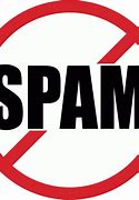 Image result for No Spam Sign