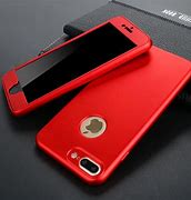 Image result for iPhone 7 Plus with Red Case