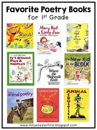 Image result for 1st Grade Poetry Books