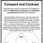 Image result for Compare and Contrast Passages for 5th Grade