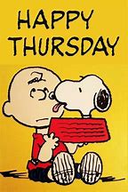 Image result for Funny Happy Thursday Snoopy