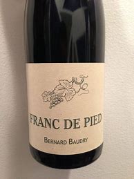 Image result for Bernard Baudry Chinon Franc Pied