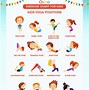 Image result for Physical Activity Chart for Kids