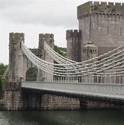 Image result for Conwy Suspension Bridge