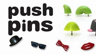 Image result for Fun Push Pins